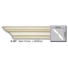 Полиуретановый карниз K 207 (2.44м) Flexi